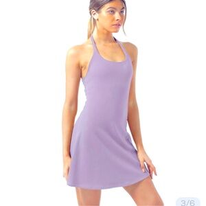 NWOT Halara In My Feels Everyday Halter Dress